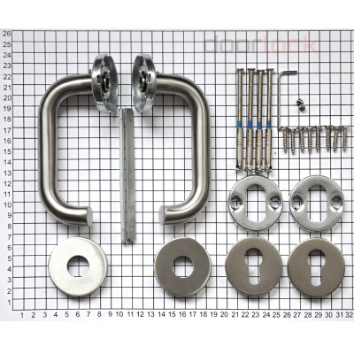 Ручка DL 038/F-55 PZ U-form Rt