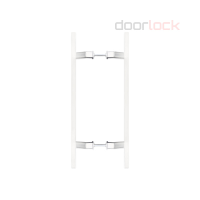 Ручка-скоба DOORLOCK PHS23/40х20/2ст, 400 мм/600 мм, SSS матовая нержавеющая сталь