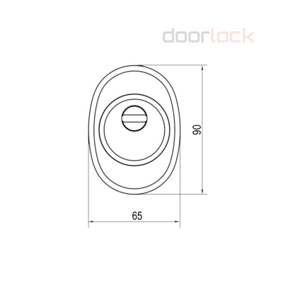 Броненакладка декоративная DL DEF4915 PSS