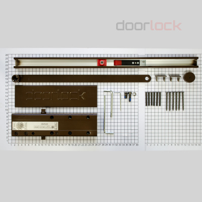 Дверной доводчик DOORLOCK DL340S/N EN 1-4 морозостойкий